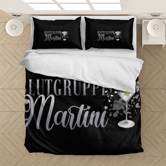 Blutgruppe Martini Cocktail Bartender Bedding Sets