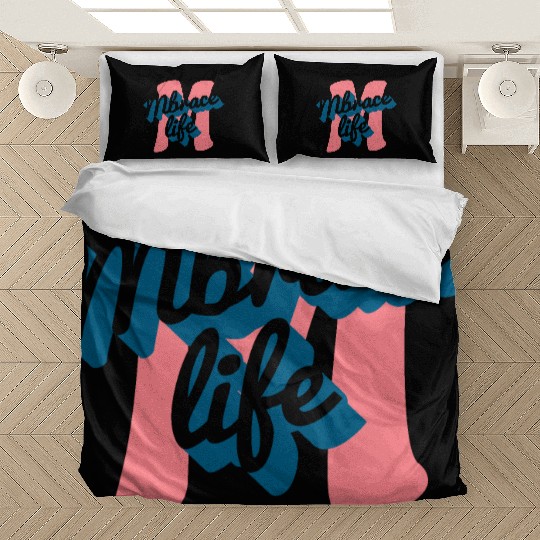 enjoy embrace life Bedding Sets