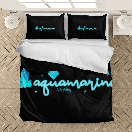 Aquamarine gemstone jewel Bedding Sets