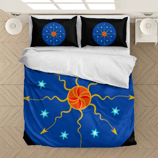 Sun, Stars and Space Circle Bedding Sets