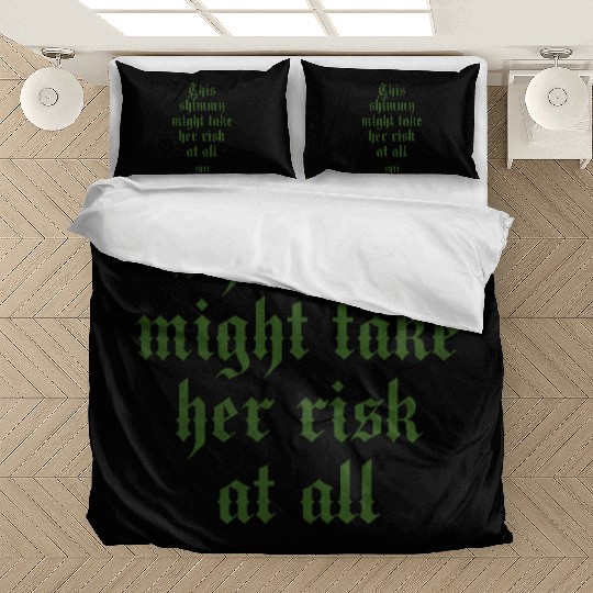 This shimmy might take her risk at all 1911 Bedding Sets