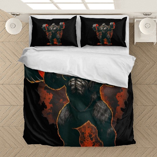 NEW LIMITED Gorilla Gym Beast Workout Weights Bedding Sets