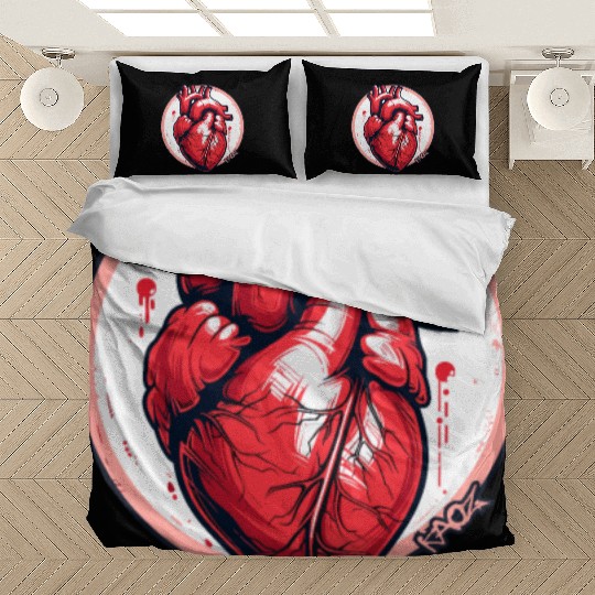 Anatomy of a Heart Bedding Sets