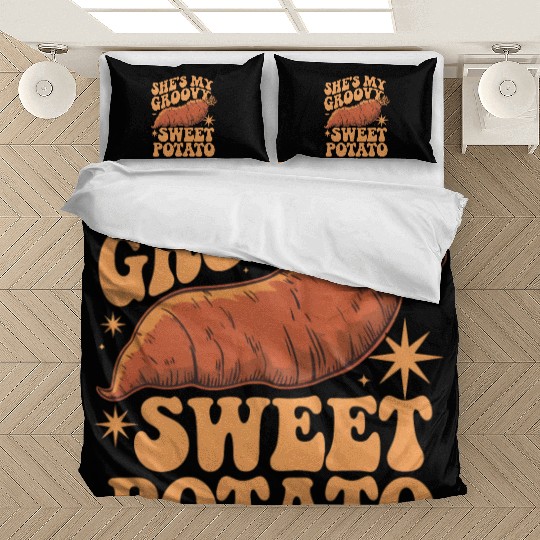 She's my Groovy Sweet Potato Bedding Sets