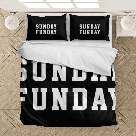 Sunday Funday Fun Holiday Lover Bedding Sets