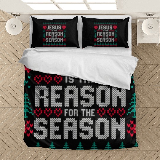 Jesus is the Reason for the Season Bedding Sets