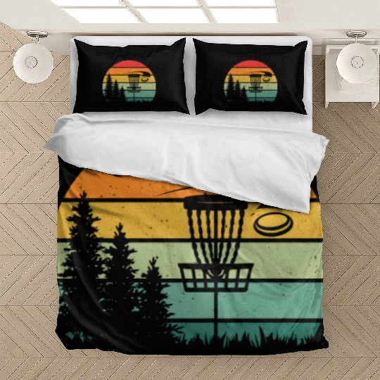 I Am Only Here To Play Disc Golf - Disc Golf Golfe Bedding Sets