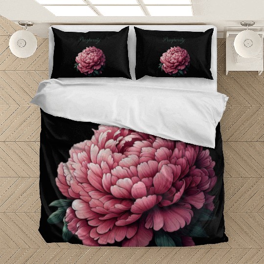 Peony of Prosperity: A Symbol of Wealth Bedding Sets
