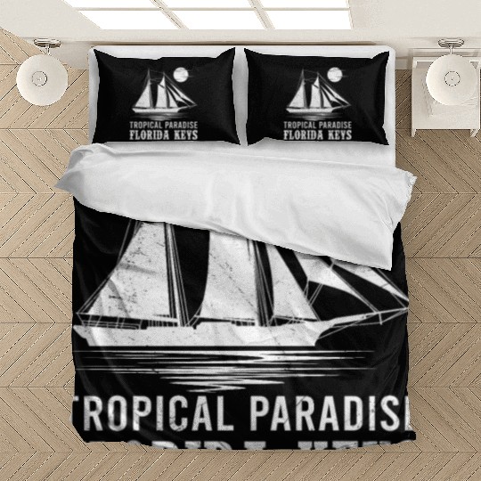 Florida TROPICAL PARADISE KEY-WEST COAST Bedding Sets