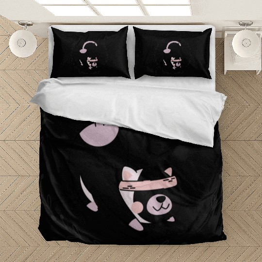 Cat Yoga Bedding Sets