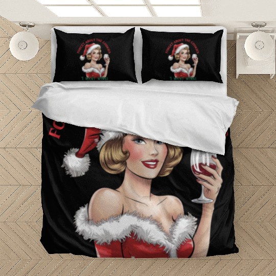 Santa Christmas, Christmas Vintage Bedding Sets