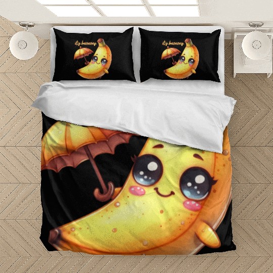 It's Bananas - Cute Kawaii Banana Design Bedding Sets