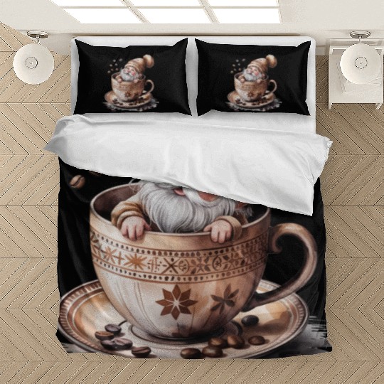 Christmas Gnome, Merry Christmas Bedding Sets
