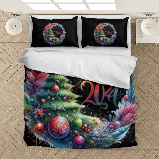 Merry Christmas, Christmas Vintage Bedding Sets