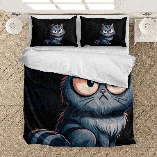 Anti-Morning Grumpy Cat Bedding Sets