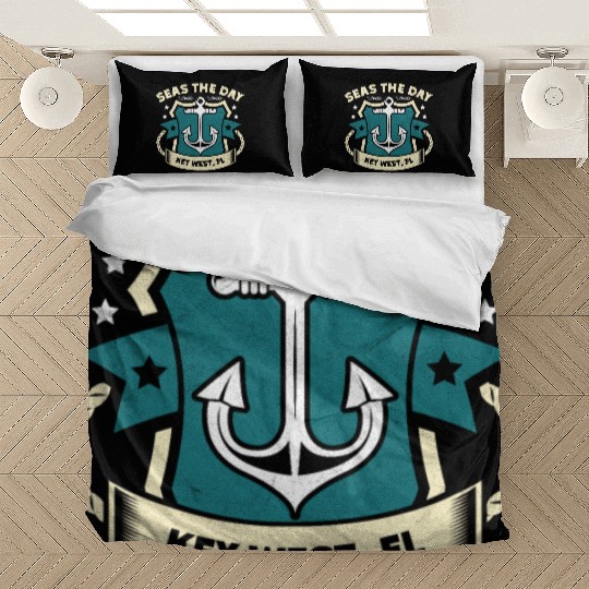Key-West SEAS A DAY KEY-WEST SEAS Yachting Bedding Sets