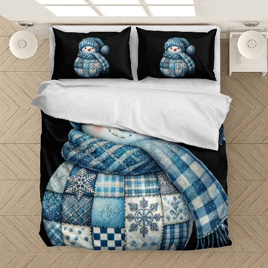 Cute Snowman, Christmas Snowman, Merry Christmas Bedding Sets