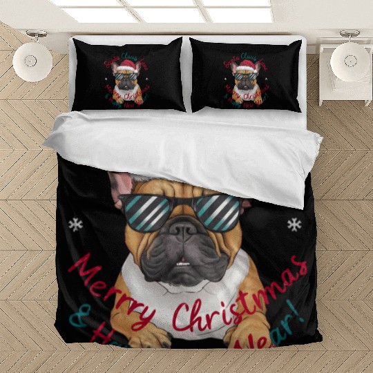 Merry Christmas Happy New Year Bedding Sets