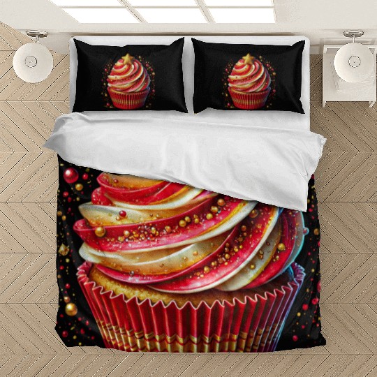 Christmas ice cream, Merry Christmas Bedding Sets