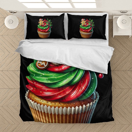 Christmas ice cream, Merry Christmas Bedding Sets