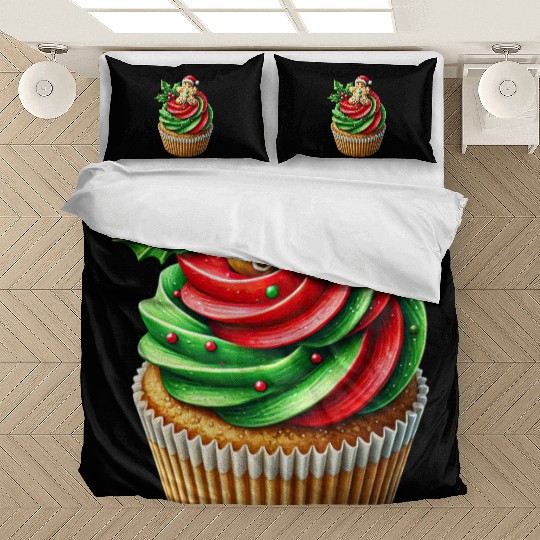 Christmas ice cream, Merry Christmas Bedding Sets