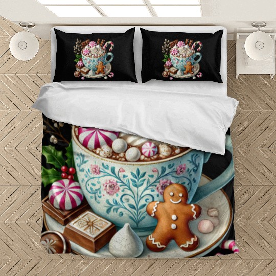 Christmas ice cream, Coquette Chistmas Bedding Sets