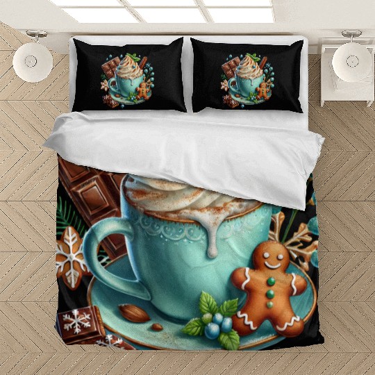 Christmas ice cream, Coquette Chistmas Bedding Sets