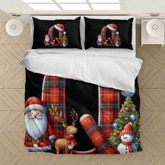 Merry Christmas, Christmas Retro Bedding Sets