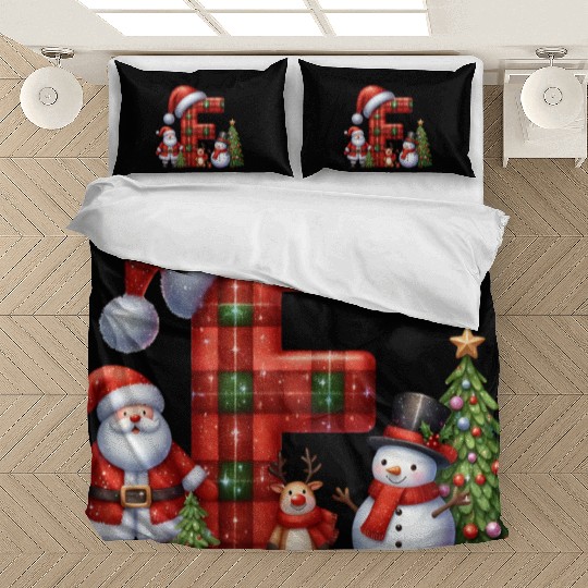 Merry Christmas, Christmas Retro Bedding Sets
