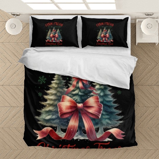 Farm Fresh Merry Christmas Bedding Sets