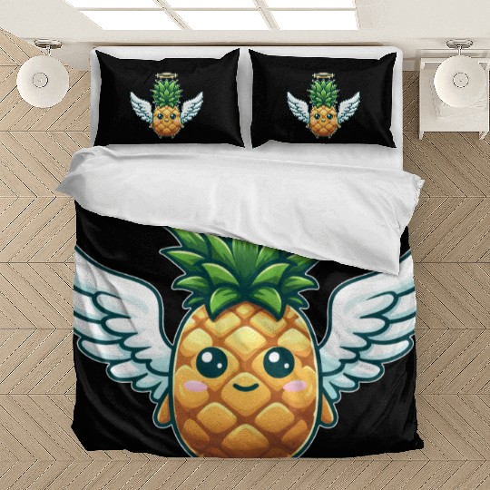 Angel Pineapple with Wings Fruity Bedding Sets