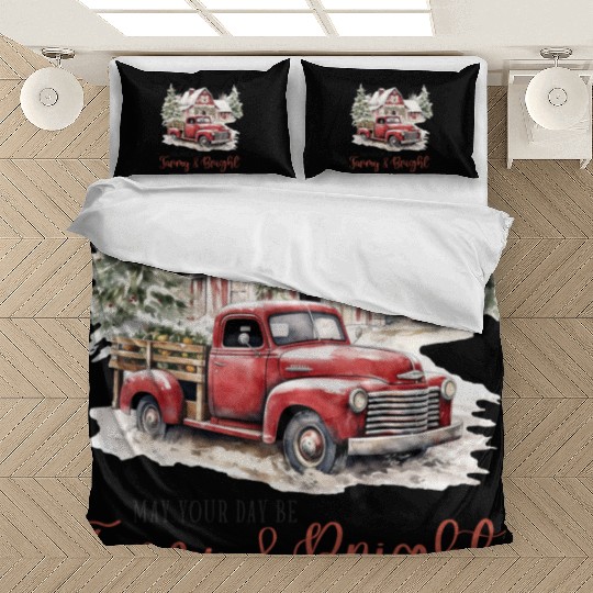 Christmas Farm, Merry Christmas Bedding Sets