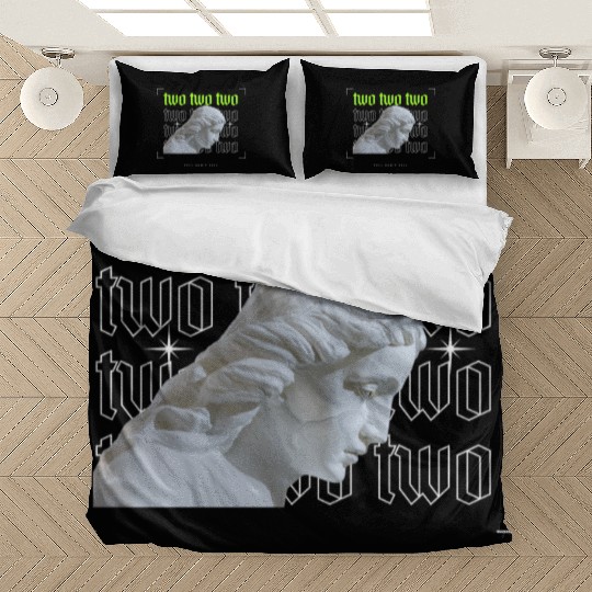 Two Two Two Angel Numbers Bedding Sets