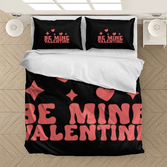 Be Mine Valentine, Valentines Retro Bedding Sets