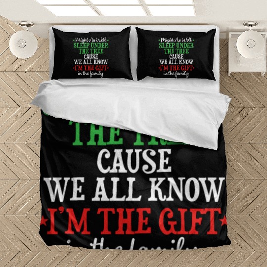Might As Well Sleep Under The Tree Christmas Bedding Sets