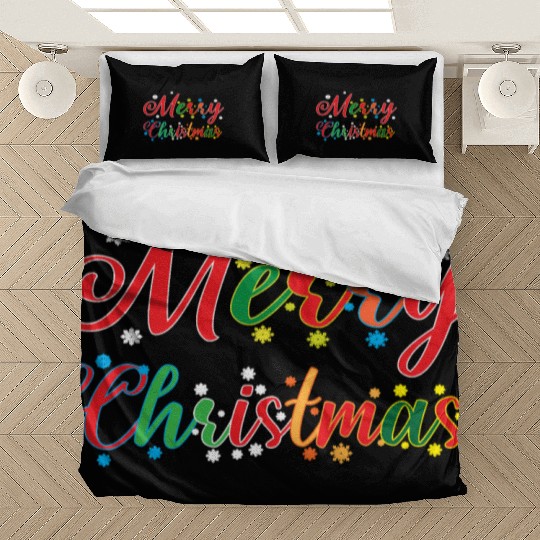 Holly Jolly Holidays : Merry Christmas Bedding Sets