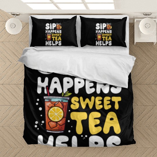 Sweet Dreams Are Made Of Teas for a Bubble tea dr Bedding Sets