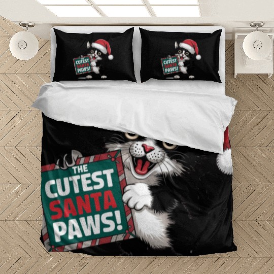 Cutest Santa Paws Bedding Sets