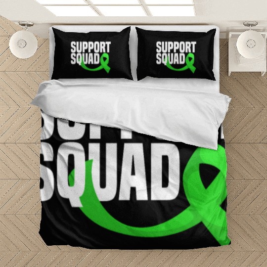 Non-Hodgkin Lymphoma Awareness Support Squad Bedding Sets