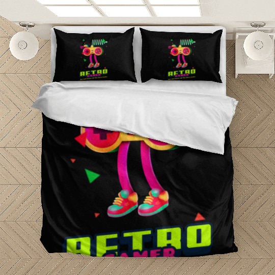 Retro Gamer But still know all the cheat codes Bedding Sets