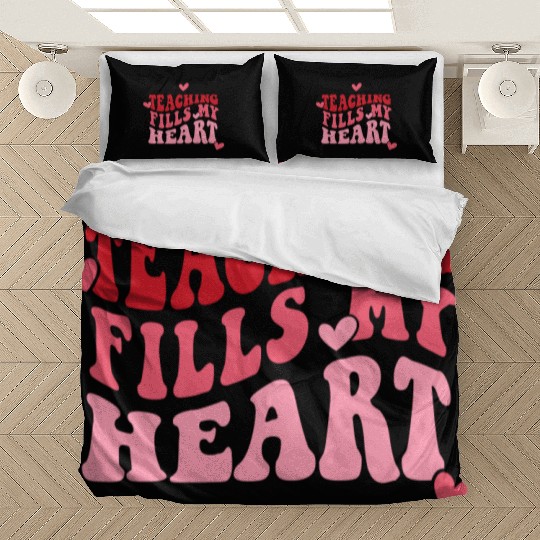 Happy Valentins Day, Valentine Retro Bedding Sets
