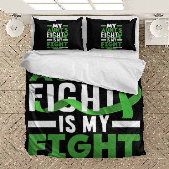 Non-Hodgkin Lymphoma Awareness My Aunt Fight Bedding Sets