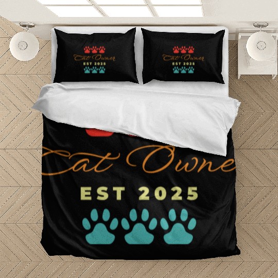 cat owner est 2025 Bedding Sets