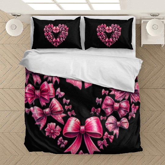 Valentines Day, Retro Valentine, Coquete Valentine Bedding Sets
