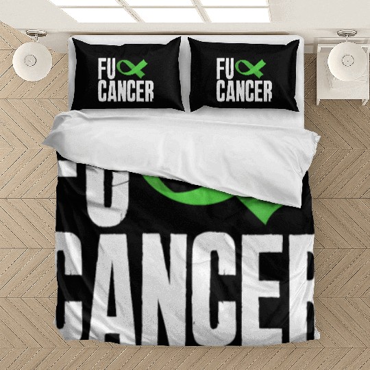 Non-Hodgkin Lymphoma Awareness Fuck Cancer Bedding Sets
