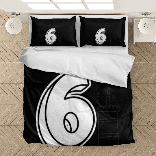 Coloring Bedding Sets: Number 6 – Fun Birthday Keepsake