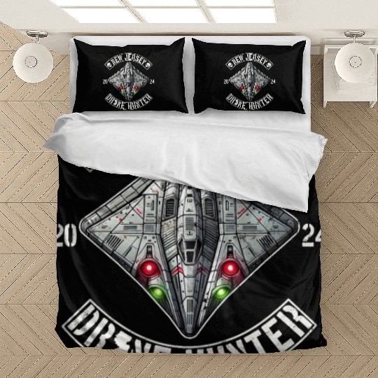New Jersey Drone Hunter | NJ Drones Aliens UAPs Bedding Sets