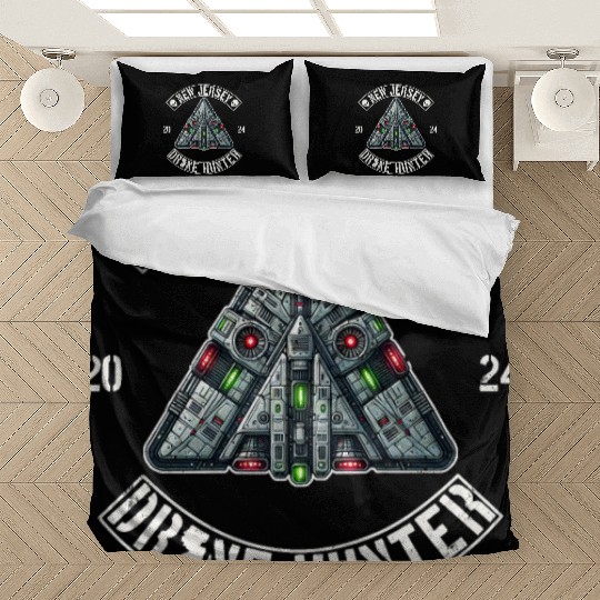 New Jersey Drone Hunter | NJ Drones Aliens UAPs Bedding Sets
