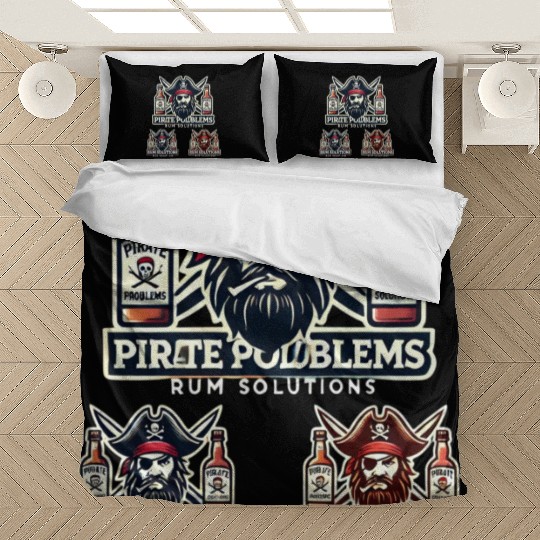 Pirate Problems Rum Solutions Bedding Sets
