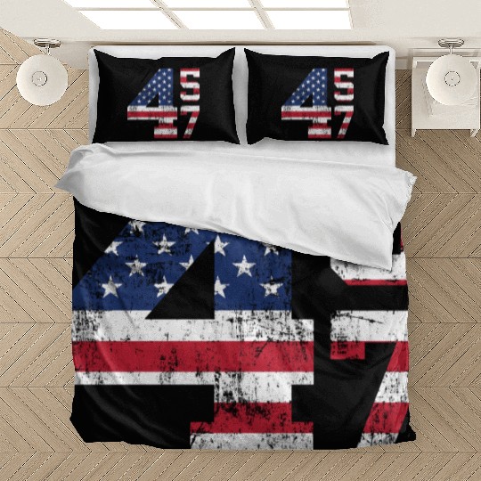 45 47 President Donald Trump Bedding Sets